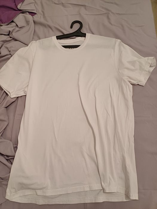 Белая футболка XXL