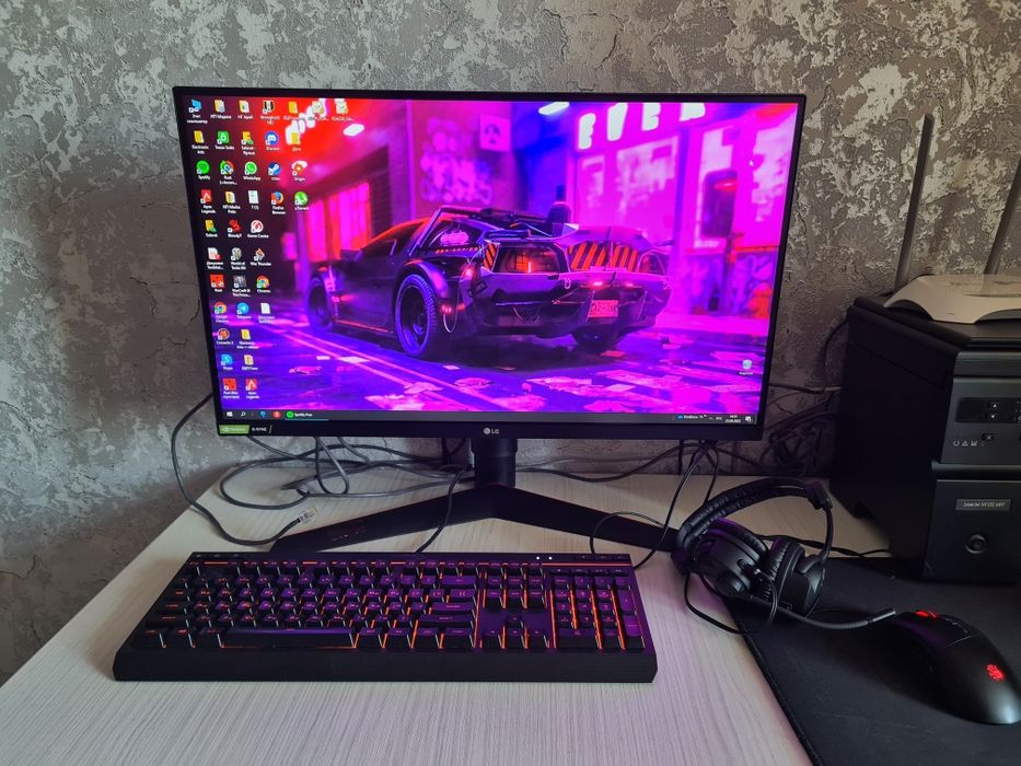 Продам игравой Пк мощный в Комплекте