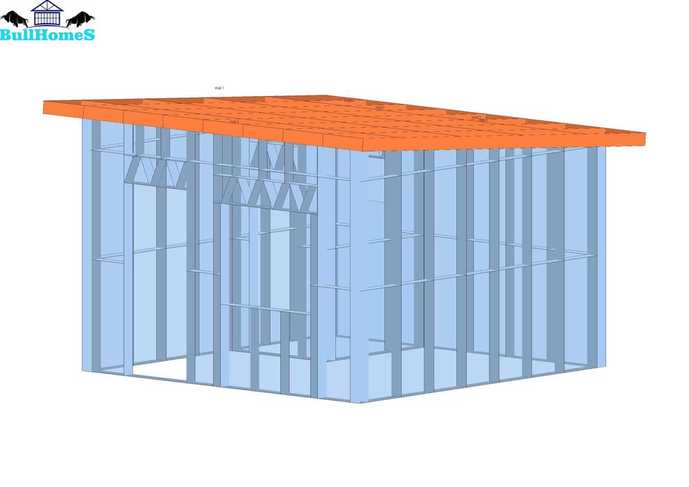 Бунгало,Къща,Преместваема къща.Сглобяеми къщи,Модулни,Жилищни-16м²