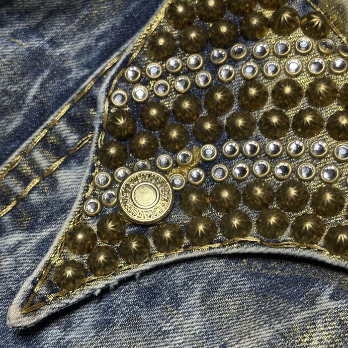 Vintage ROBIN acid wash jeans