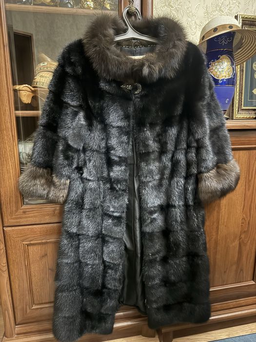 Шуба норка 42 р обмен торг есть