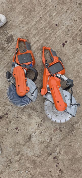 Drujba taiat betonul husqvarna k540i si k535i + acumulatori
