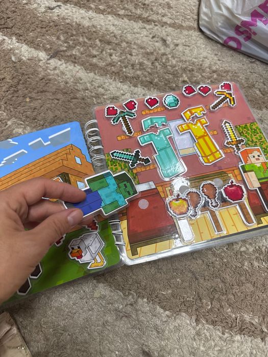 Майнкрафт  кружка и книга .  Minecraft