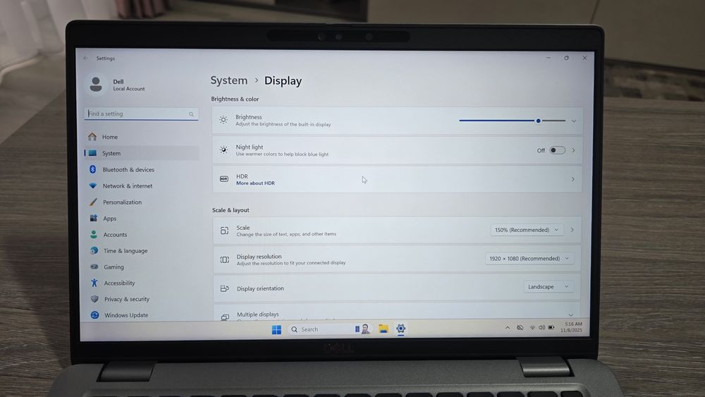 Laptop Dell 5440, i7gen13, 14,1 Touchscreen, 256Gb, 16Gb, garantie