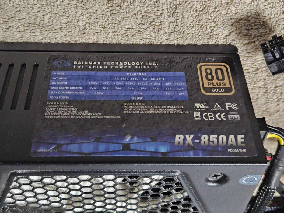 Sursa Raidmax RX 850AE 850W