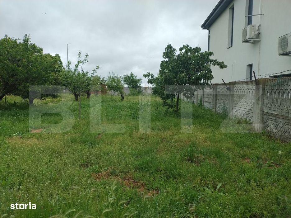 Teren utilitati, 1.236 mp, 16.6 m deschidere, zona Carcea
