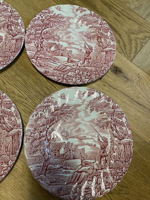 Set 6 farfurii mic dejun portelan englezesc The Hunter