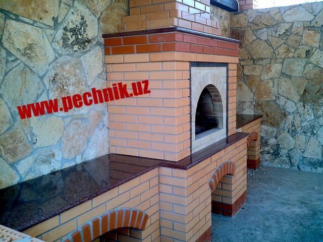 КИРПИЧНЫЙ Барбекю. Камин . Летние кухни.