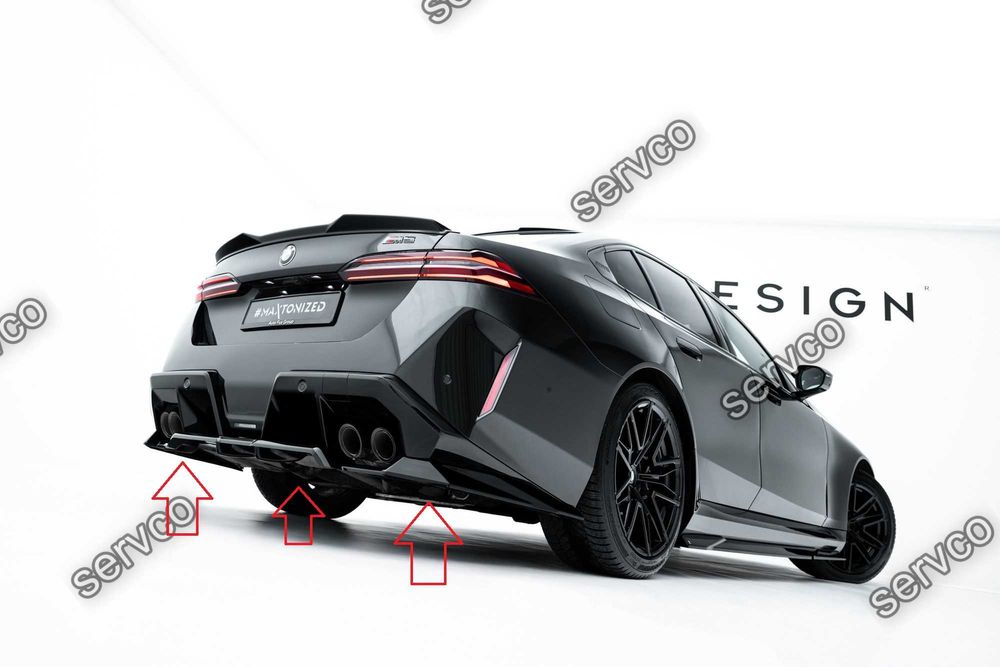 Prelungire splitter bara spate Bmw M5 Sedan Touring G90 2024- v1 - Maxton Design