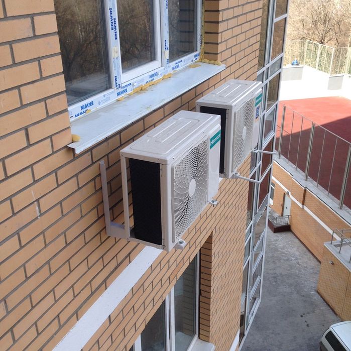 Установка кондиционера