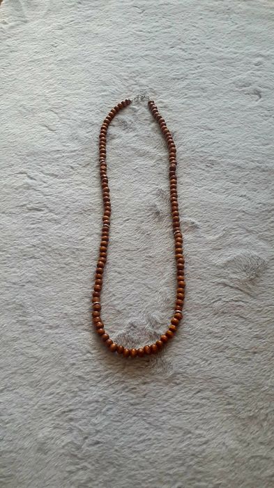 Мъжки гердан и гривна от дървени мъниста