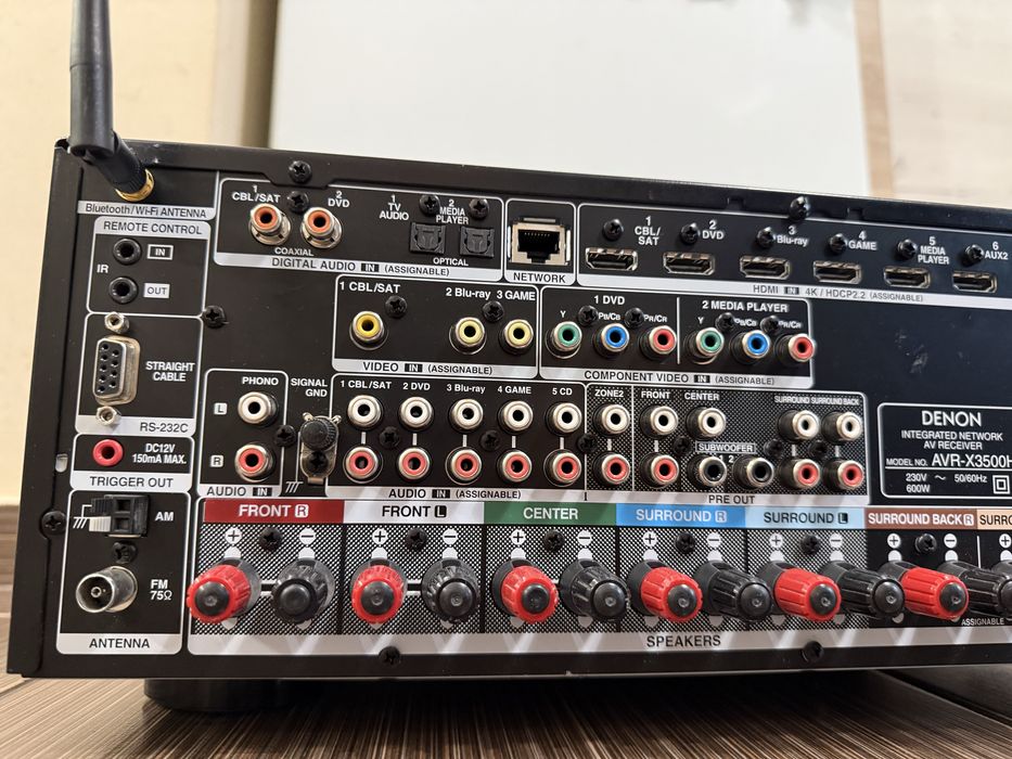 Denon AVR-X3500H Bluetooth Wi Fi HEOS
