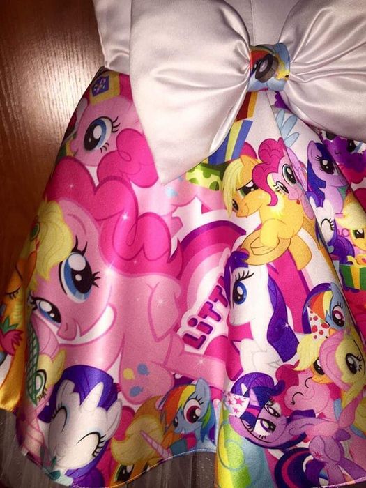 My little pony дизайнерска рокля 5 год ръст до 110см