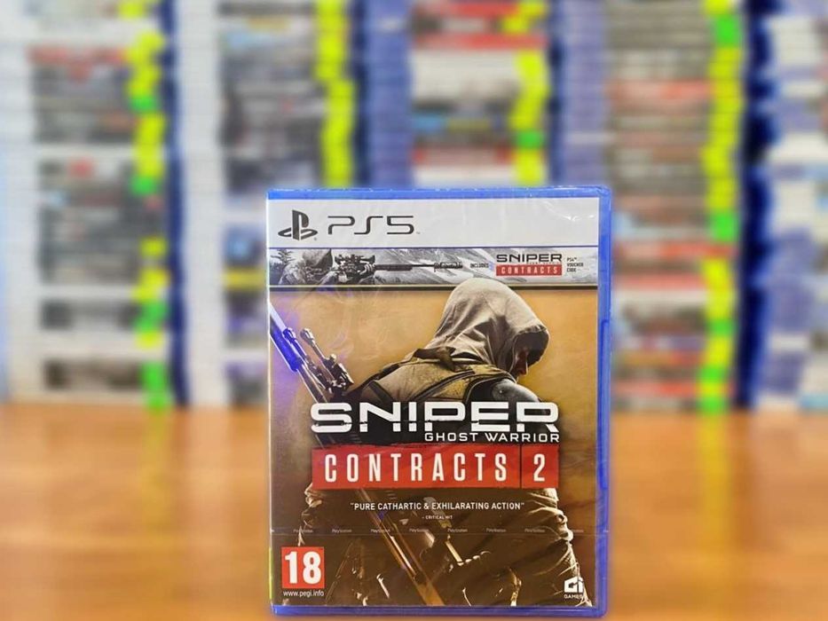 НОВЫЙ Sniper: Ghost Warrior Contracts 1+2 PS5/ Cнaйпep Пс 5 Много Игр