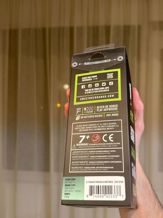 Kendama Sweets Emerald Turbo Shape Antiskid V2