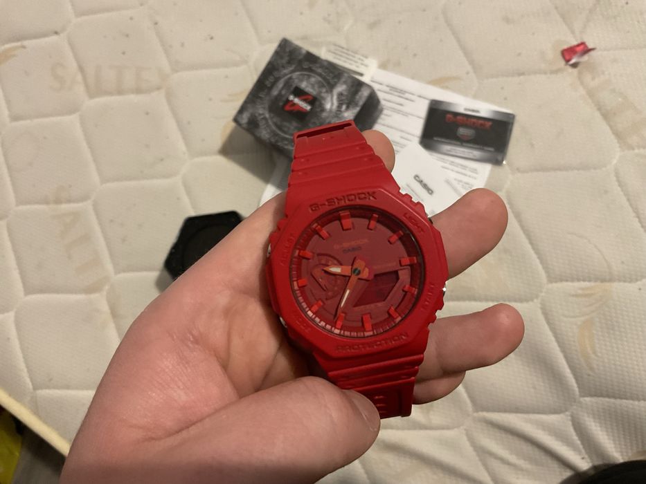 Casio g shock Nou Casio G-Shock GA-2100-4A Roșu