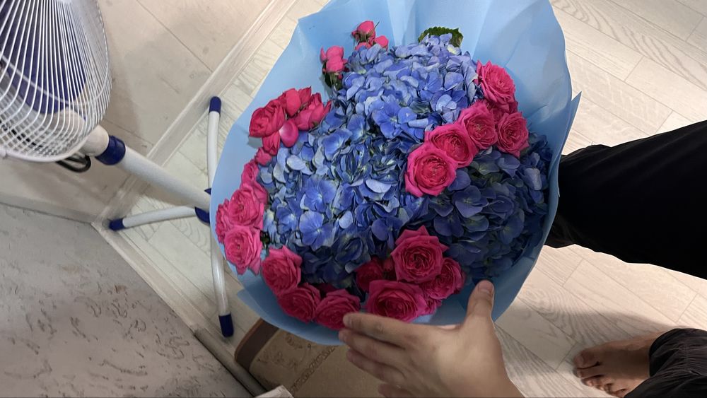 Букет цветы свежие