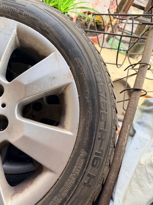 Jante bmw R16 cu cauciucuri 205/55 R16