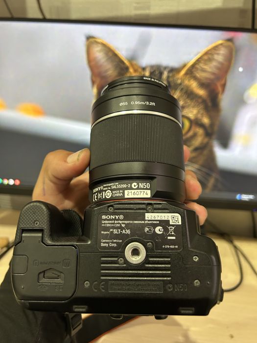 Sony slt A35.  (SAM 55-200) и kit