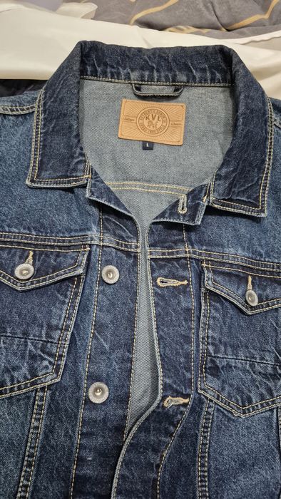 Ново мъжко дънкови яке