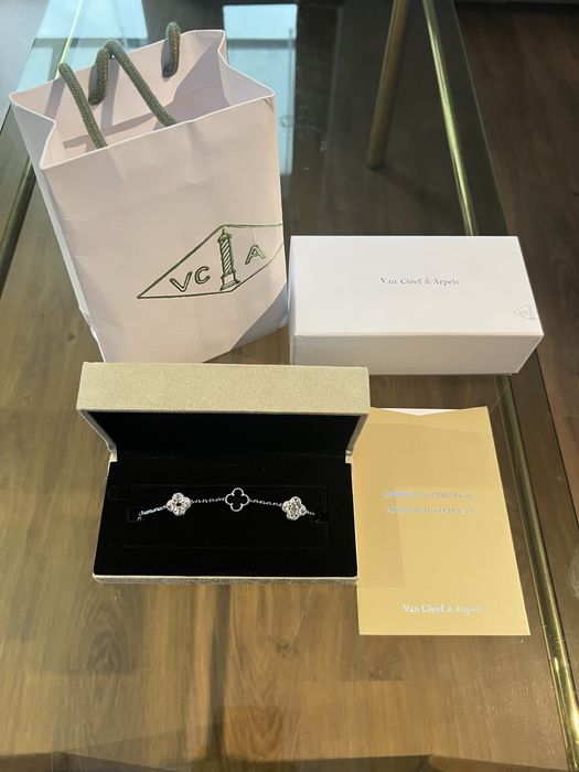 Van Cleef bracelet/ гривна 18 карата