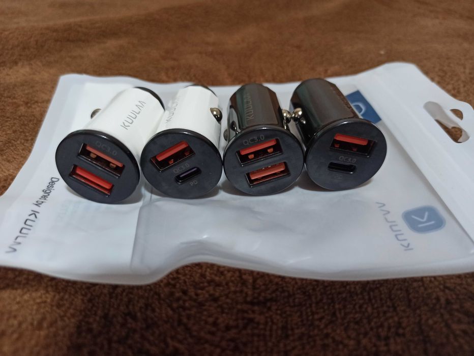 2V - 24V QC3.0 PD 48W зарядно за кола за телефон