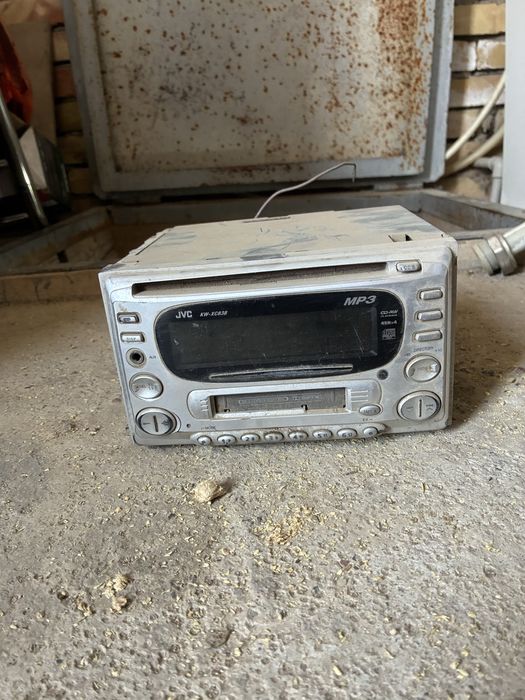 JVC KW-XC838 (кассета + CD + MP3). Магнитафон
