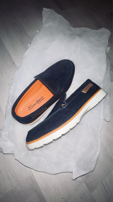 Santoni туфли ла лето