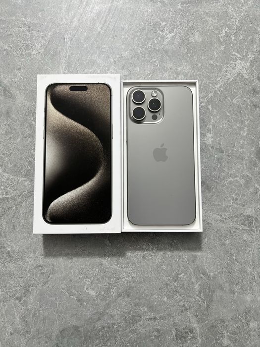 iPhone 15 Pro Max 256GB Natural Titanium