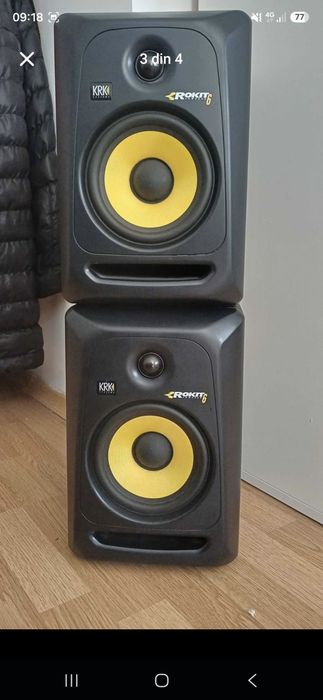 Set doua monitoare active KRK  Rokit 6 G2 stare excelenta