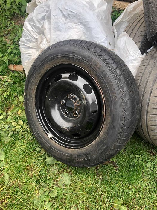 Roți de vară și jante aliaj, Skoda Octavia 1 + roată rezervă