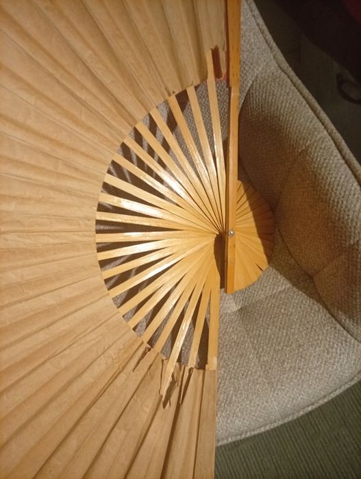 Большой декоративный веер