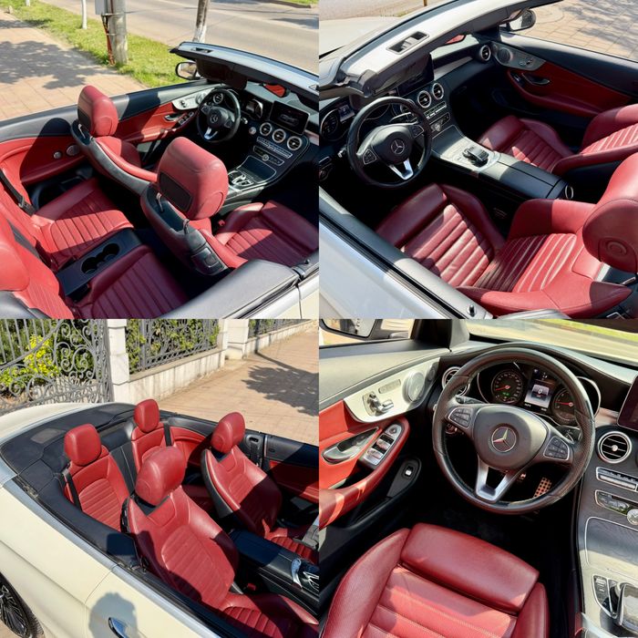 • Mercedes C200 Cabrio / Extra full / Packet Amg • Burmester / Soft Top Visiniu / 4 Matic -- Parc Auto / RATE •