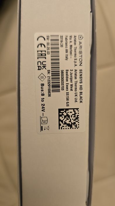 Termostat centrala Ariston sensys hd , wireless