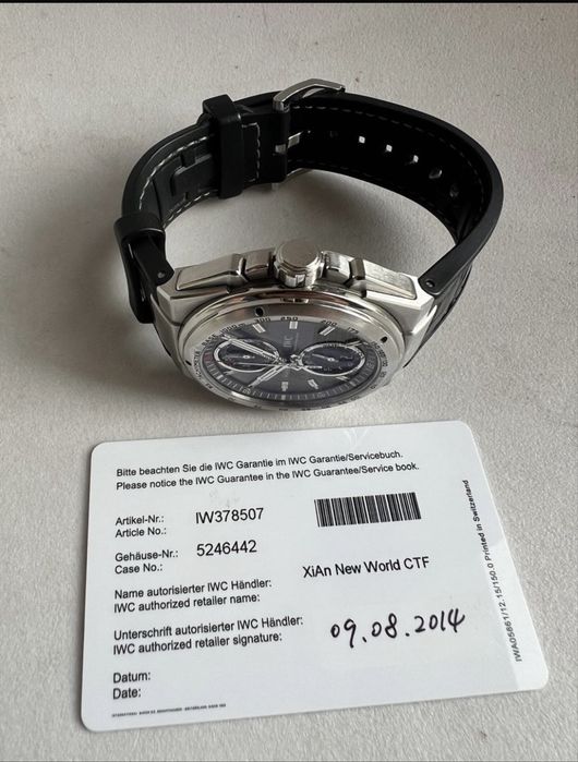 45 mm Iwc Schaffhausen Ingenieur Chronograph Racer Automatic