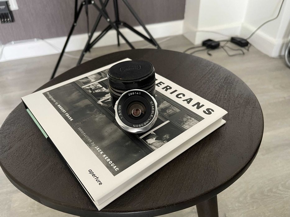 Obiectiv Staeble 35mm F3.5 Paxette M39