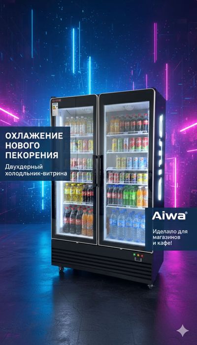 Холодилник витринный морозилник Xolodilnik vitrina Muzlatkich