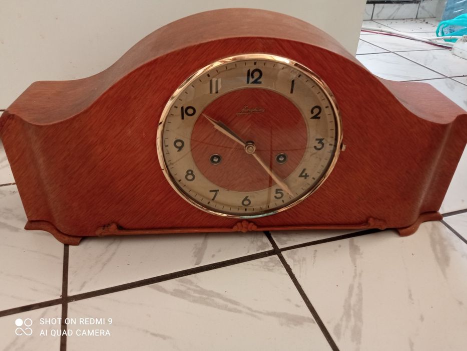 Немски старинен часовник с гонг Junghans.s