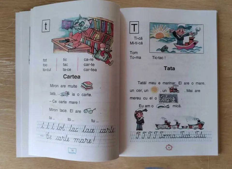 Abecedare ediție 1982 și 1997