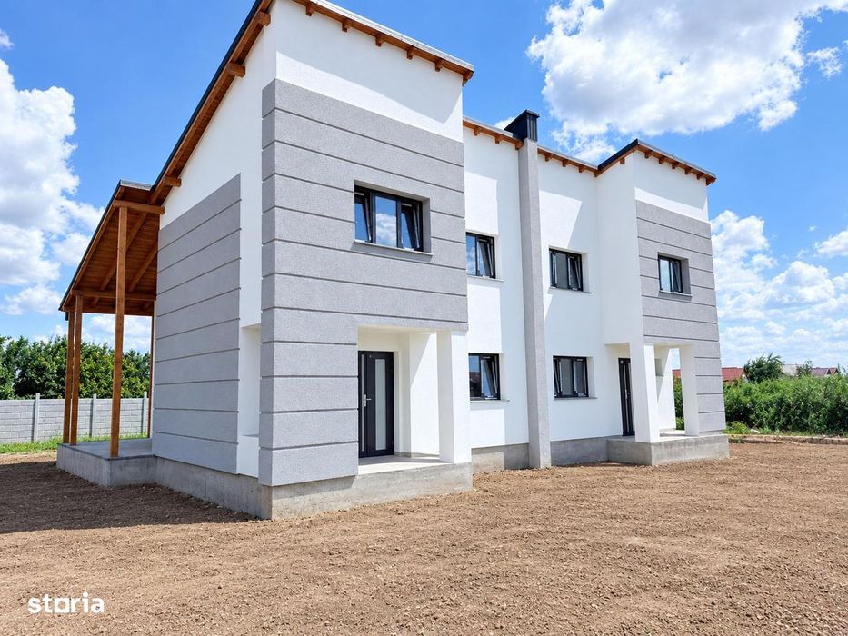 Casa noua cartier de case in oras zona Dobosari