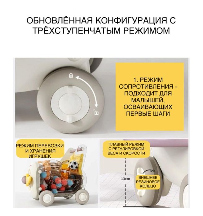 Продается ходунки каталка Babypods
