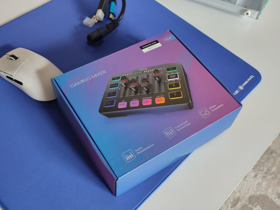Fifine sc3 микшер + Fifine l9c XLR кабель