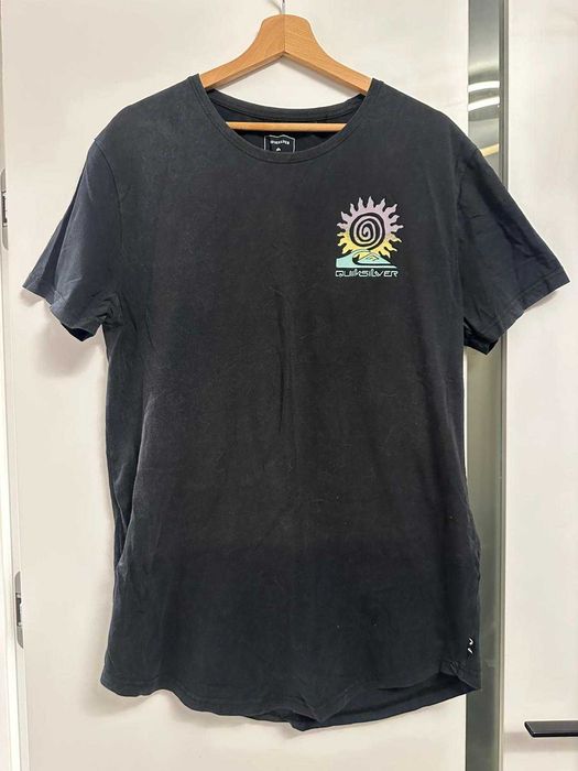 Tricou Quicksilver gri inchis M