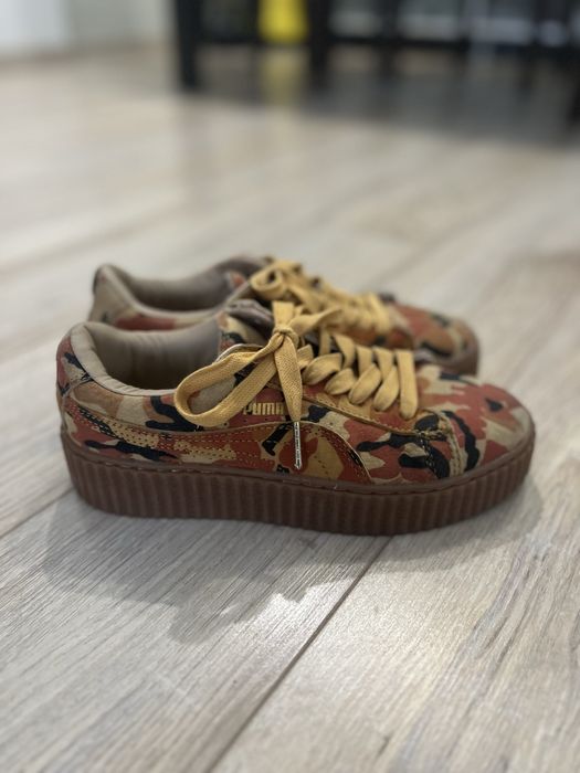 Puma x Fenty Creeper Orange Camo