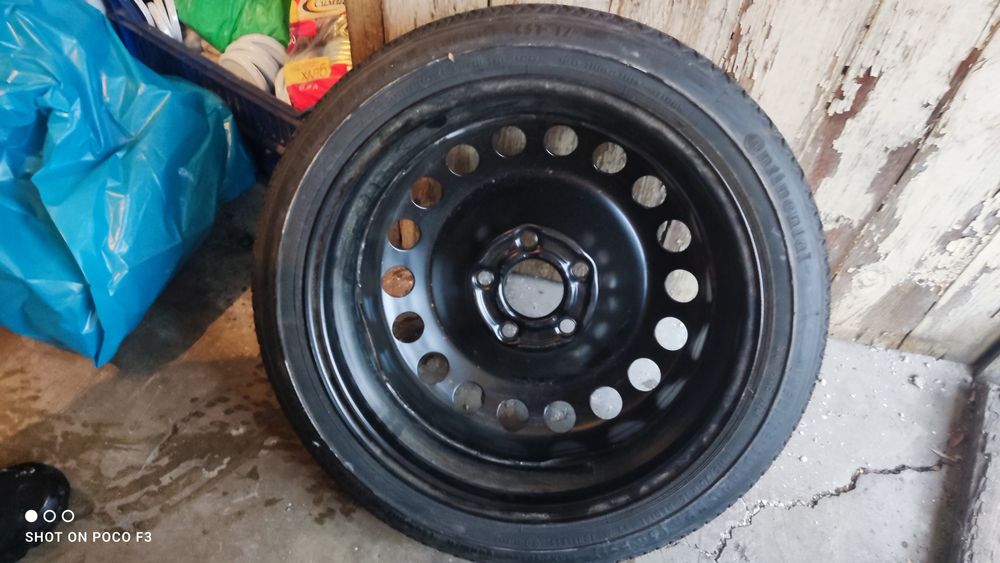 Гума с джанта патерица за Opel Astra H