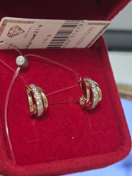 Серьги подростковые