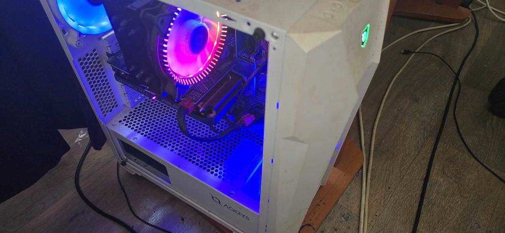 set complet gaming unitate asus  monitor huawei gt 34"