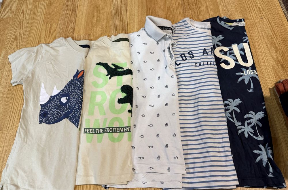 Lot tricouri  128-134