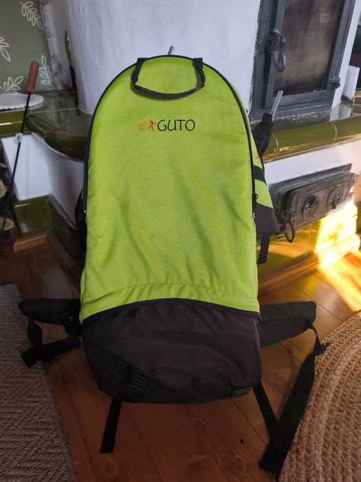 Rucsac transport copii Deluxe, Guto, Verde