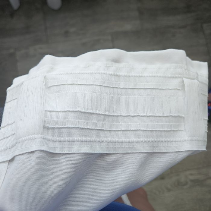 Perdele albe 142x250cm 6buc